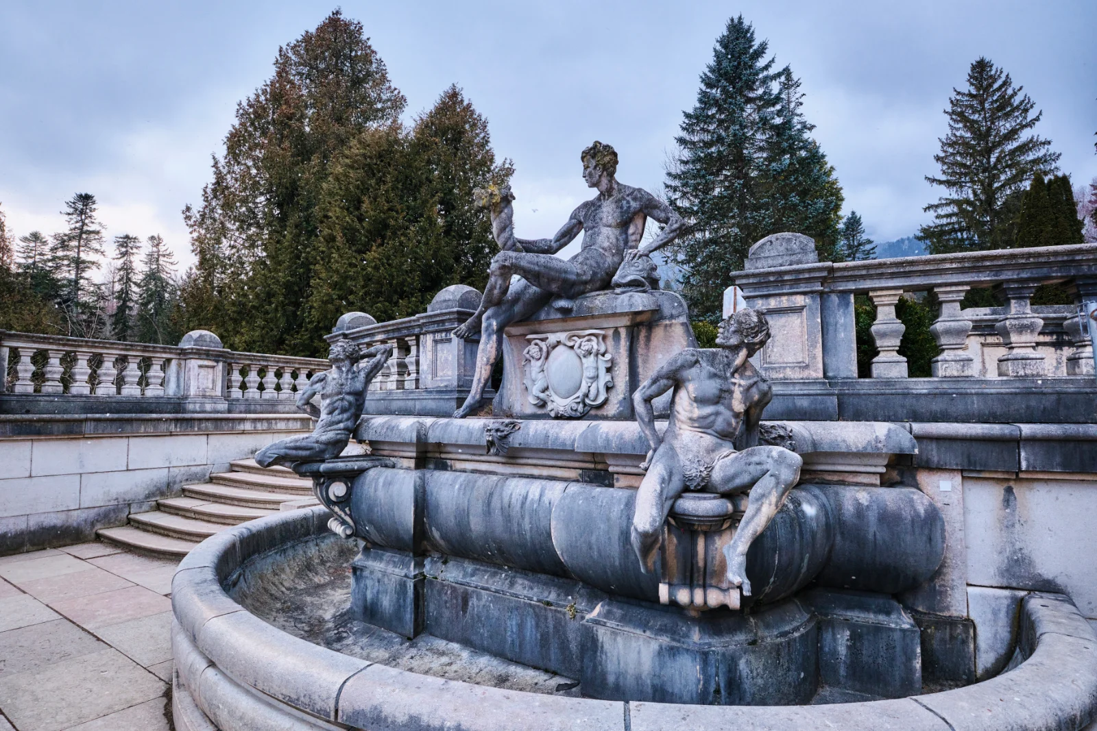 Peleș Castle in Sinaia - Domain Gardens - 100 Travel Destinations of Romania