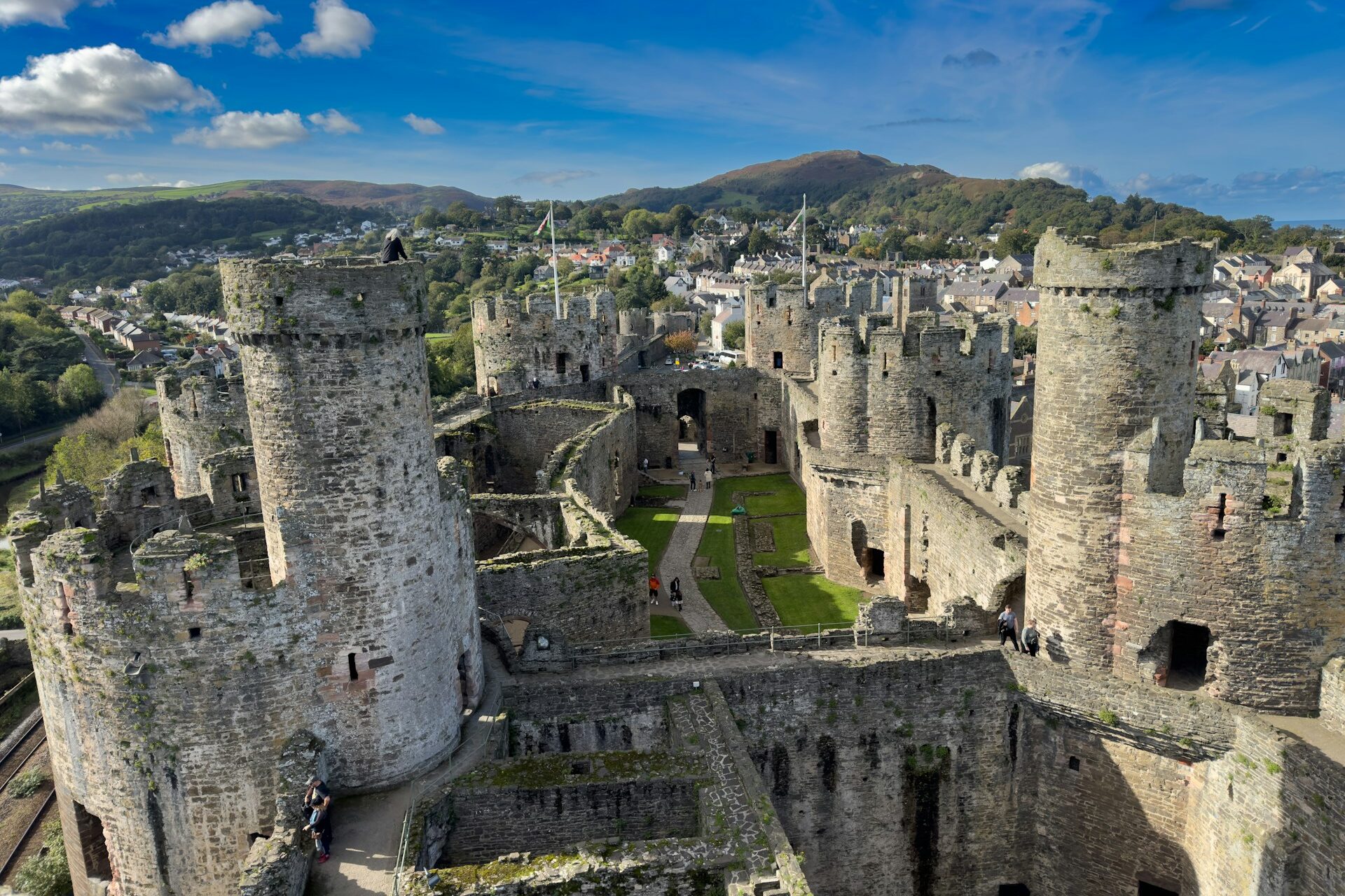 Cele mai Frumoase Castele din Europa - Castelul Conwy Tara Galilor