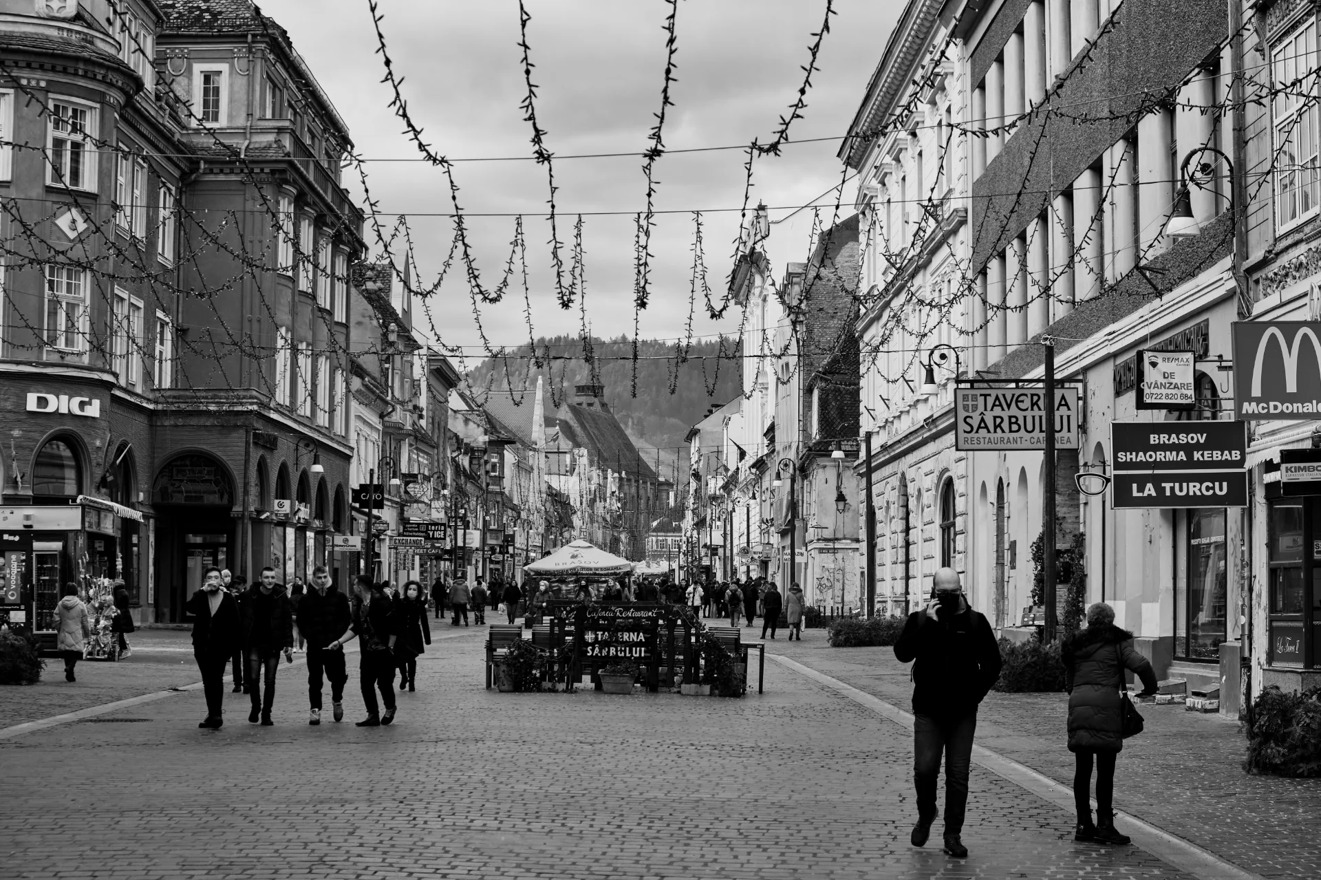 Brașov Old Town - Brașov Transylvania - Old Urban Architecture