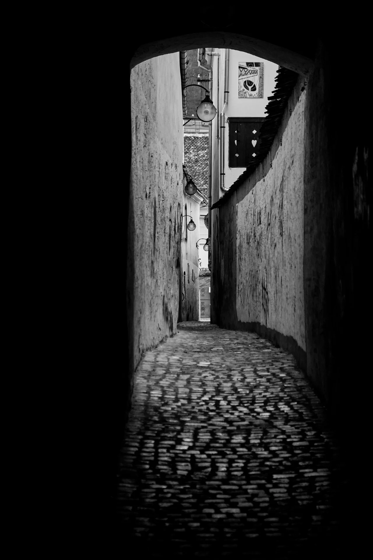 Brașov Old Town - Brașov Transylvania - Rope Street