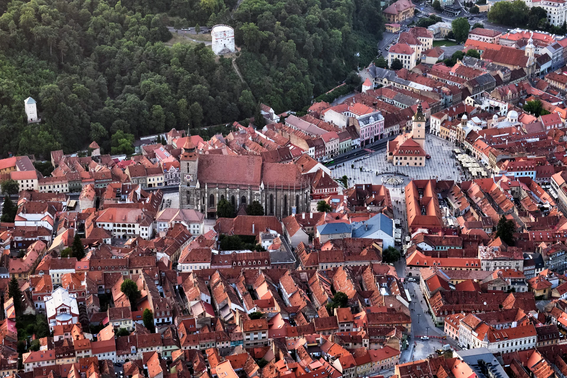 Brașov Old Town - Brașov Transylvania - Old City Center