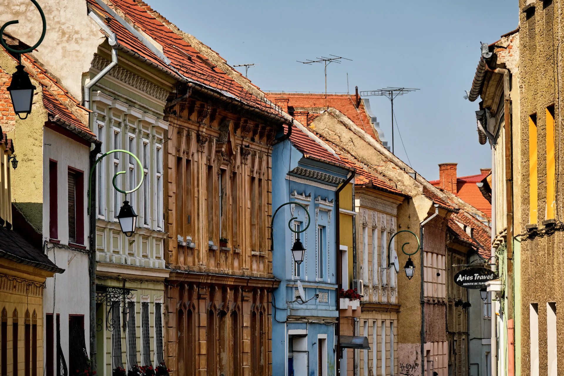 Brașov Old Town - Brașov Transylvania - Old Town Architecture