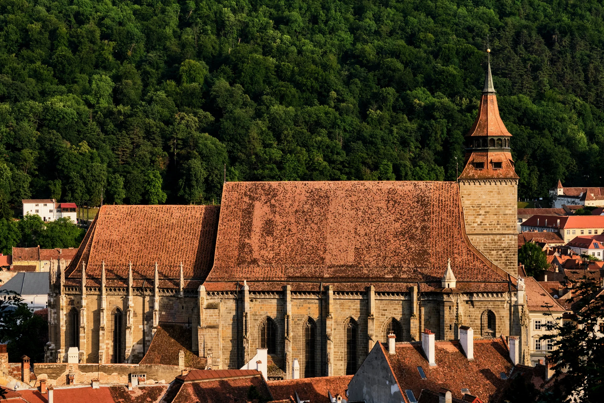 Brașov Old Town - Brașov Transylvania - Black Church