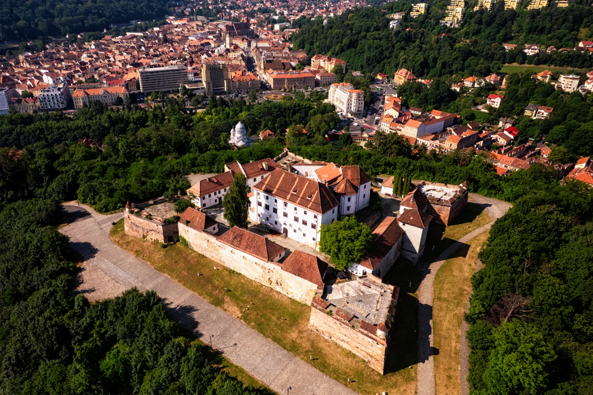 Brașov Old Town - Brașov Transylvania - Strală Citadel and Old Town