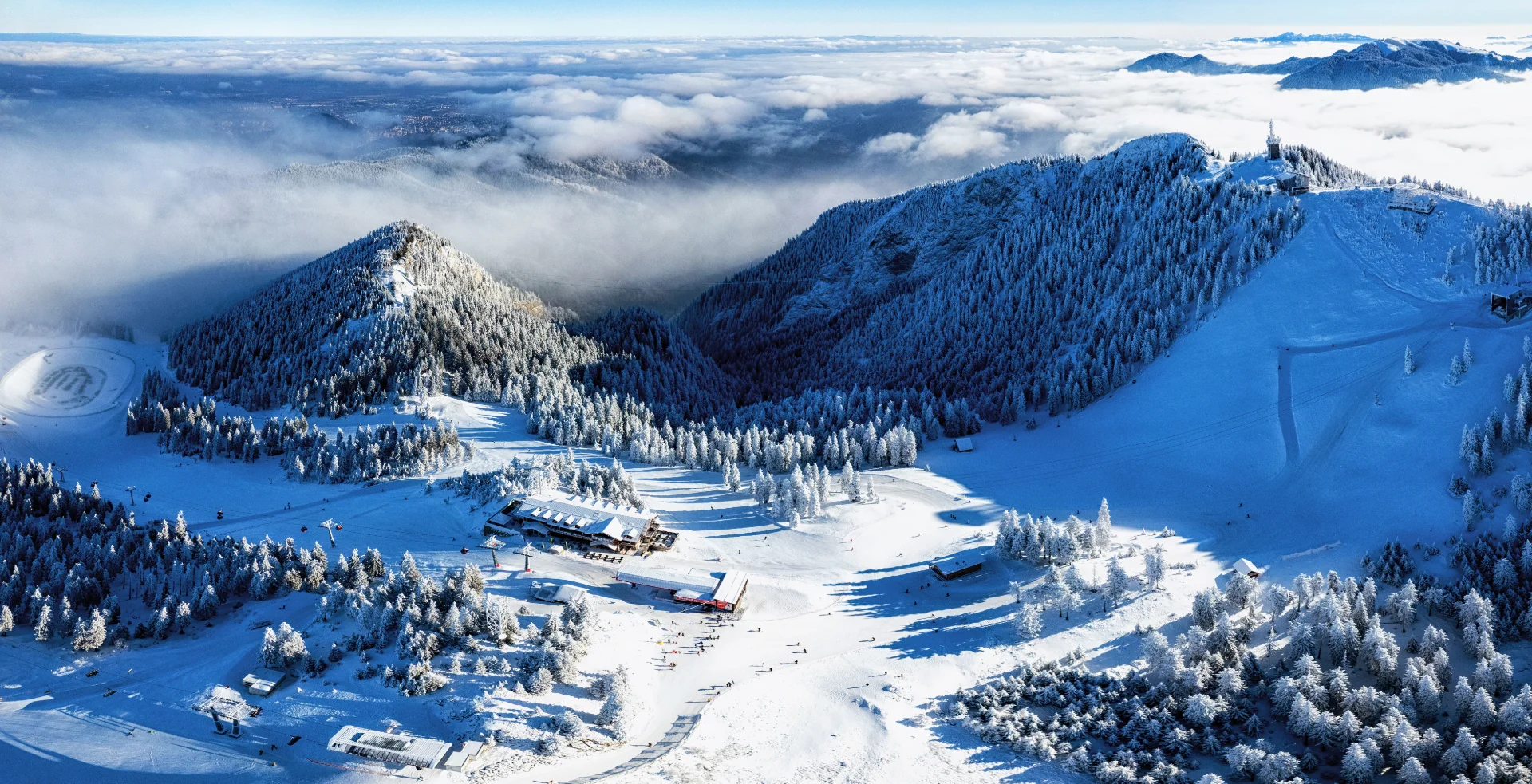 Brașov Old Town - Brașov Transylvania - Poiana Brașov Ski Resort Panorama