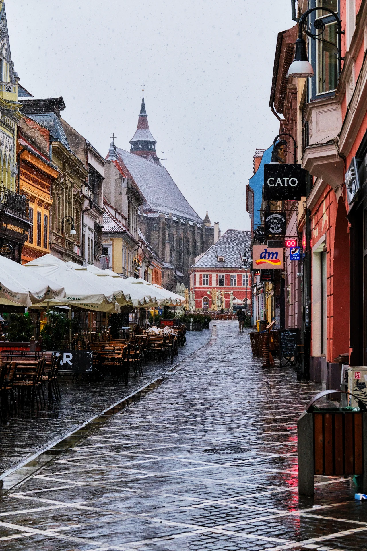 Brașov Old Town - Brașov Transylvania - Old Town Architecture