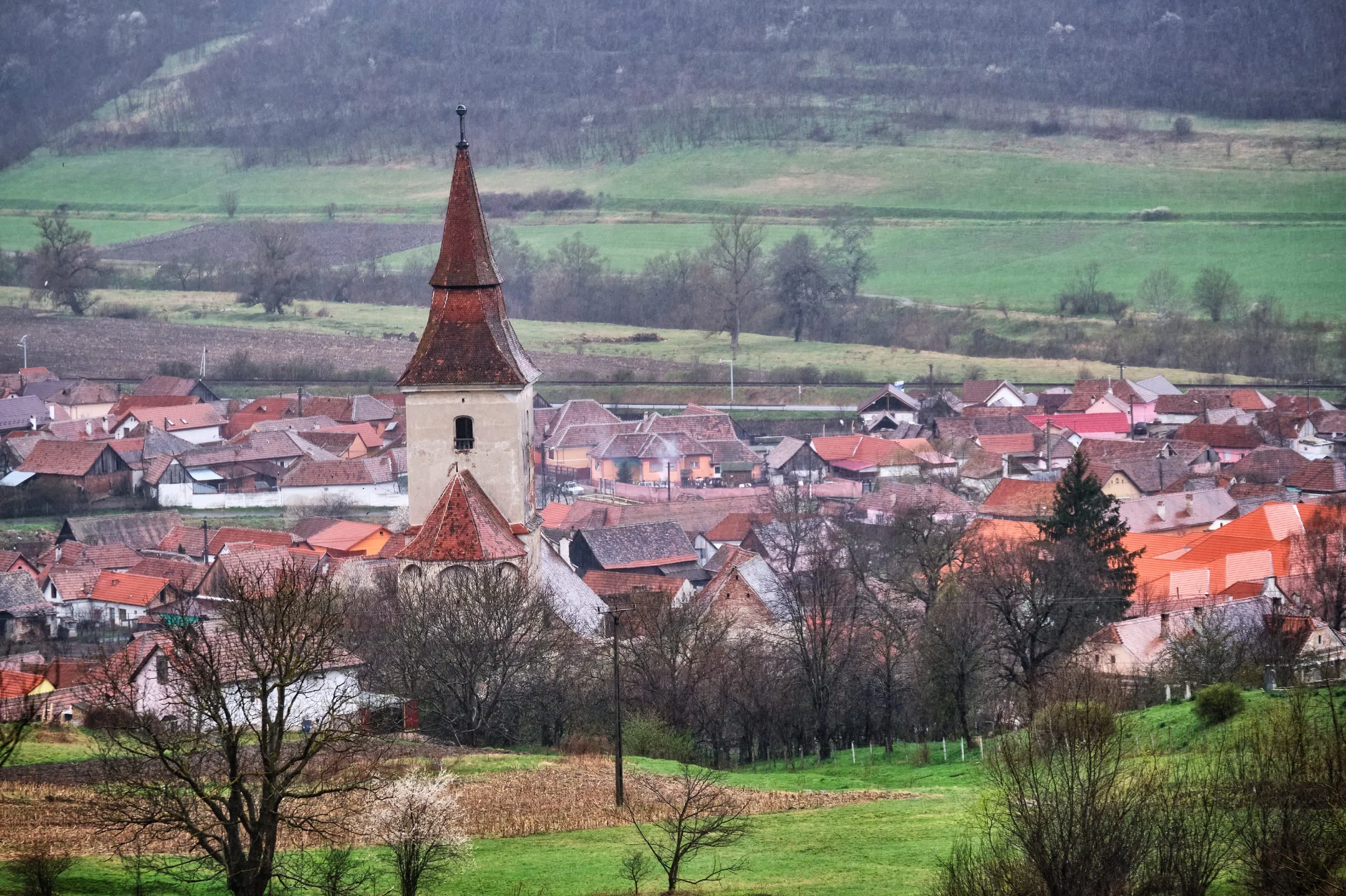 Biserica Fortificată Agârbiciu - Colinele Transilvaniei 019