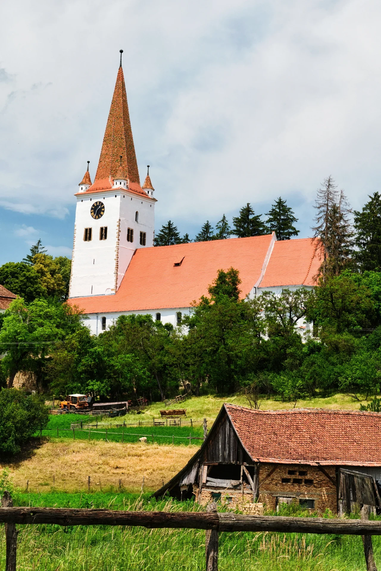 Biserica Fortificată Cincu - Colinele Transilvaniei 054