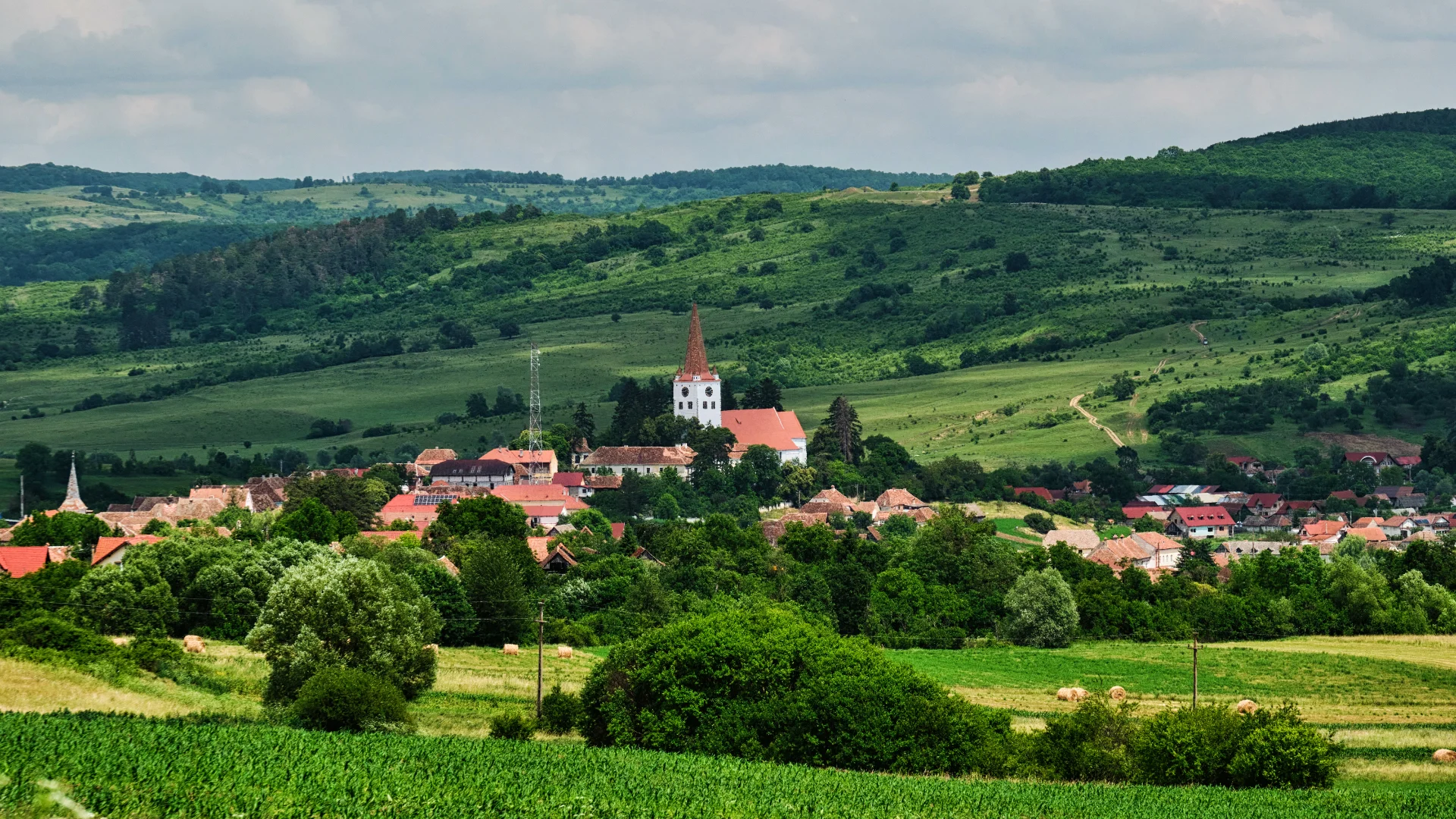 Biserica Fortificată și Satul Cincu - Colinele Transilvaniei 058