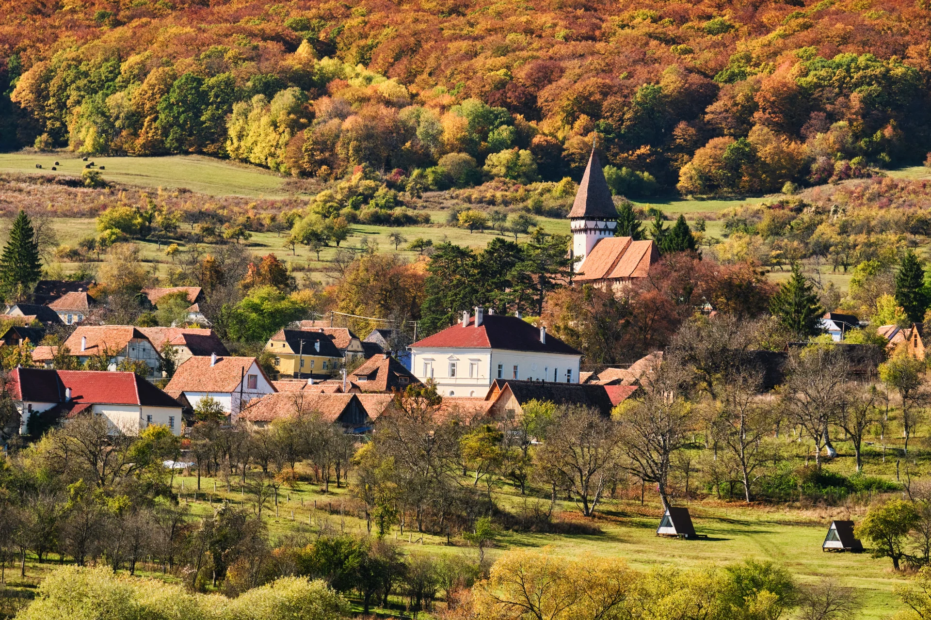 Biserica Fortificată și Satul Meșendorf - Colinele Transilvaniei 080