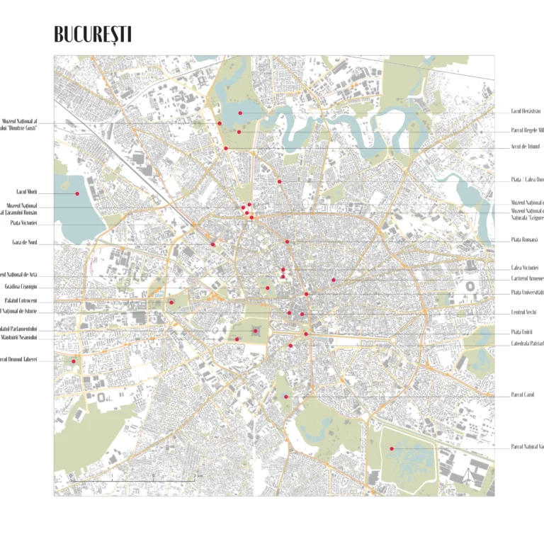 Hartă Turistică București