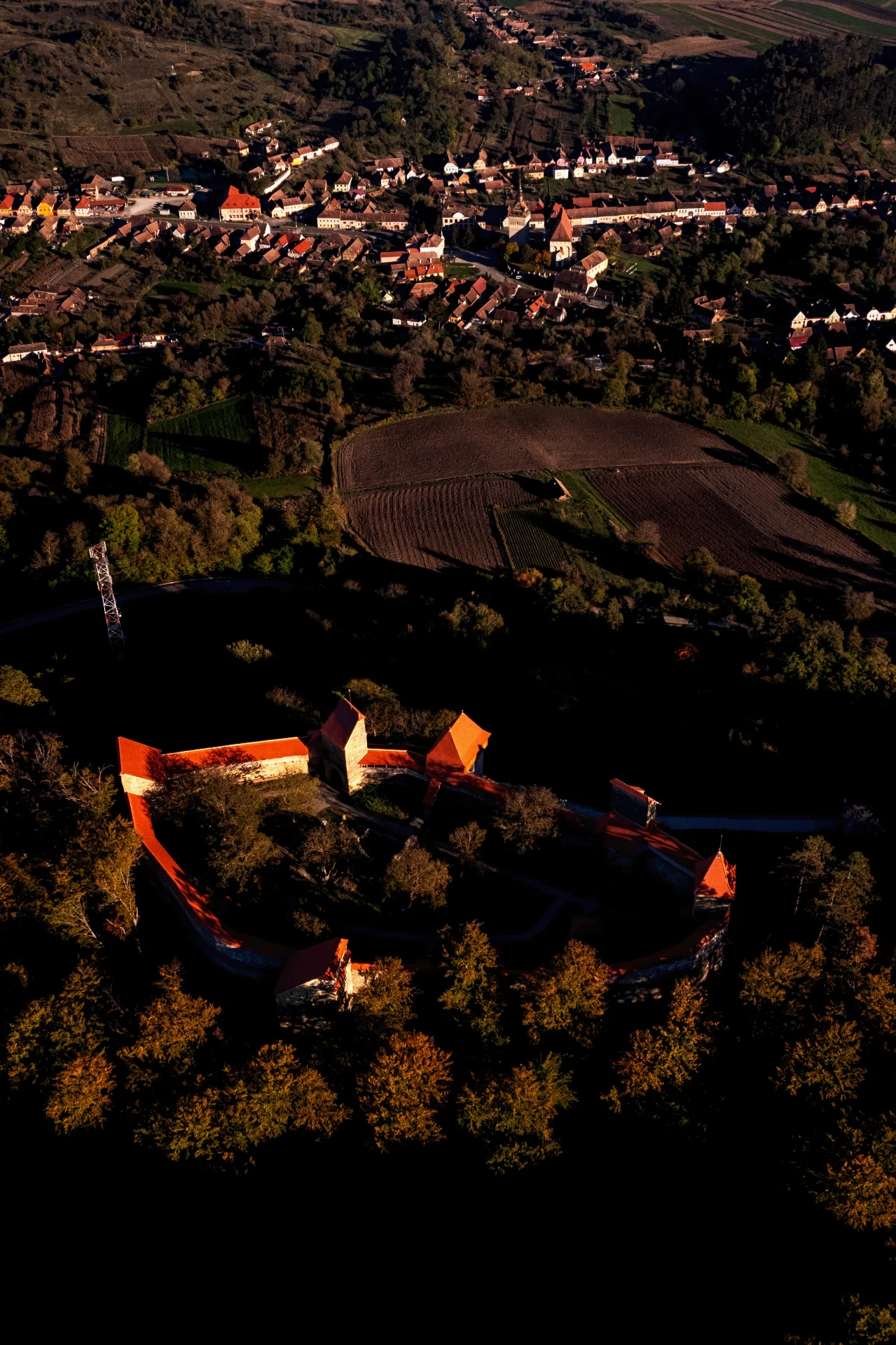 Cetatea și Satul Saschiz - Colinele Transilvaniei 043