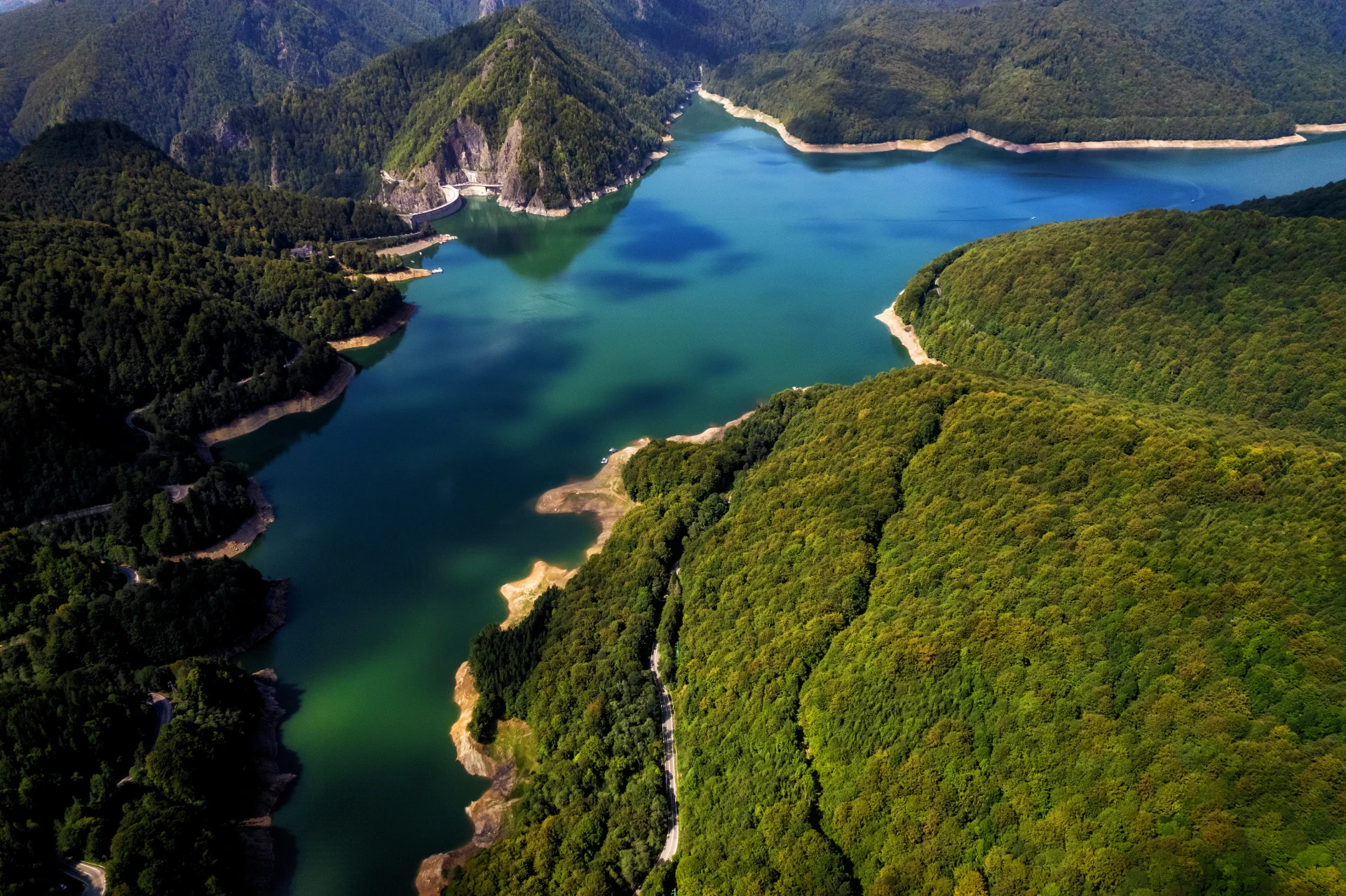 Drumul Transfăgărășan - 100 Destinații din România 18 - Lacul Vidraru
