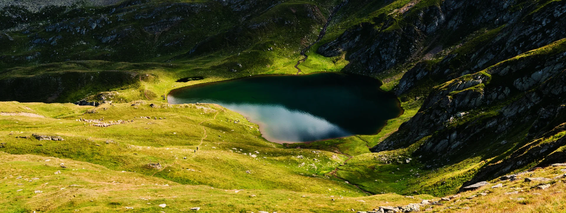 Munții Făgăraș - 100 Destinații din România 26 - Lacul Galbena