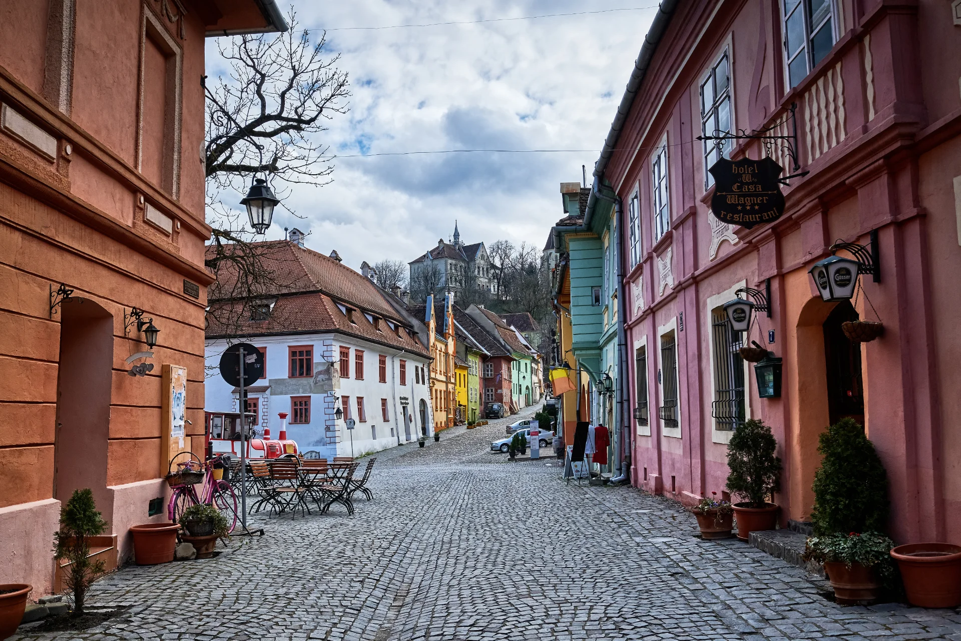 Sighișoara Cetatea Medievală 19 - Piața Cetății