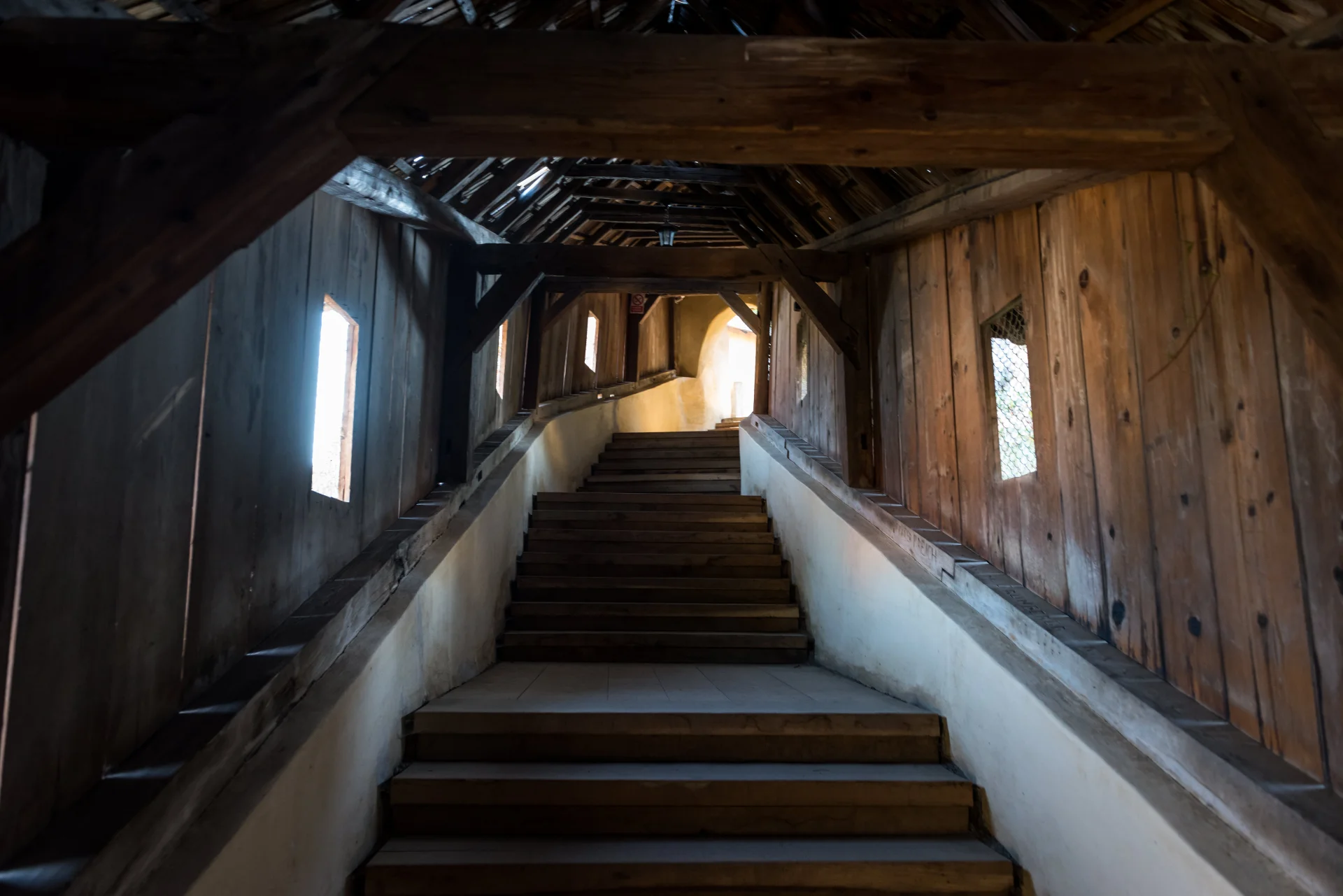 Sighișoara Cetatea Medievală 31 - Scara Acoperită