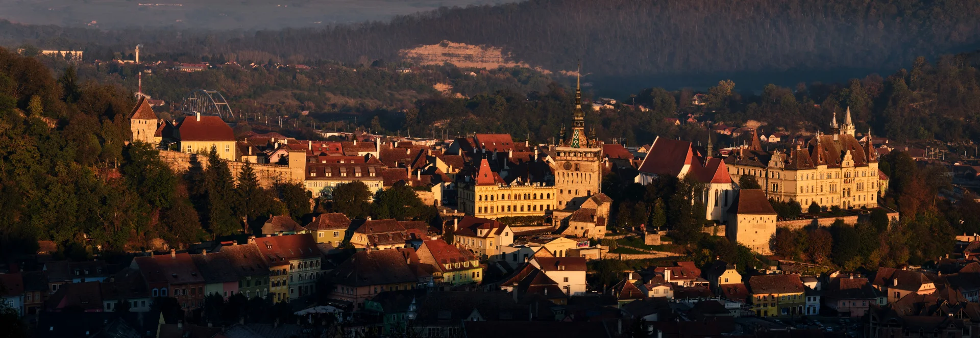 Sighișoara Cetatea Medievală 39 - Panoramă cetate