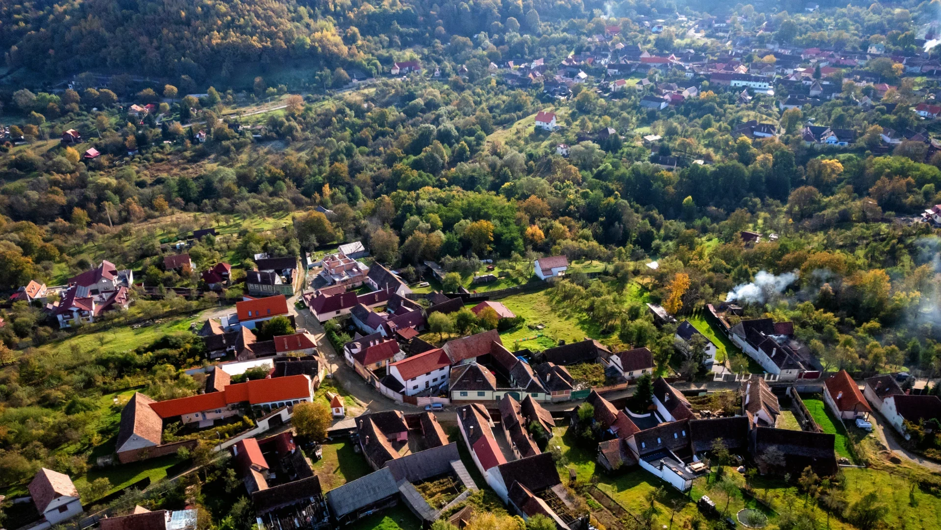 Mărginimea Sibiului - Destinații România 15 - Satul Fântânele