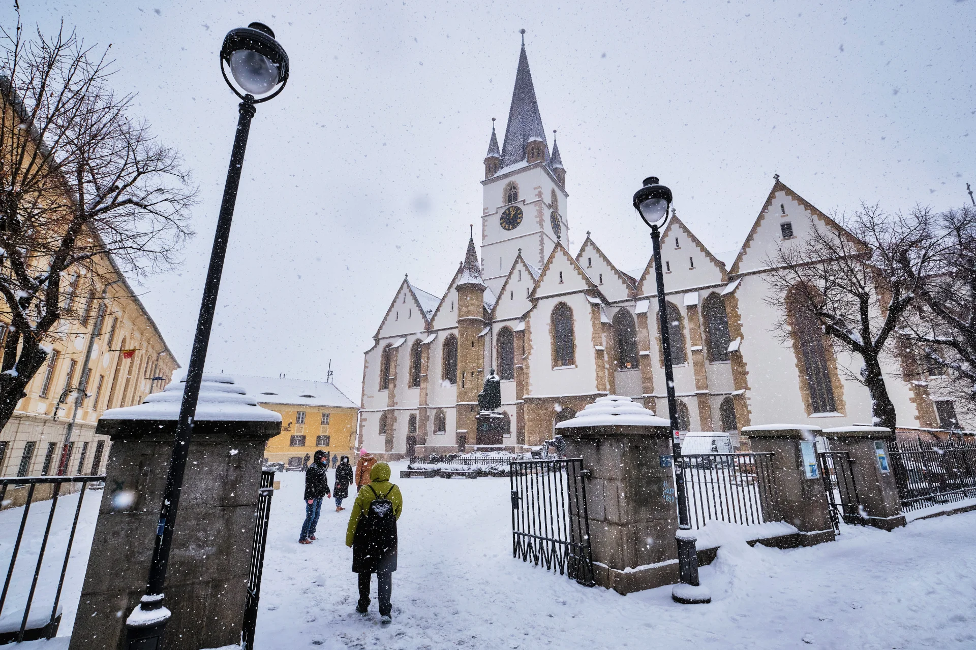 Orașul Sibiu - Destinații România 05 - Biserica Evanghelică Sibiu