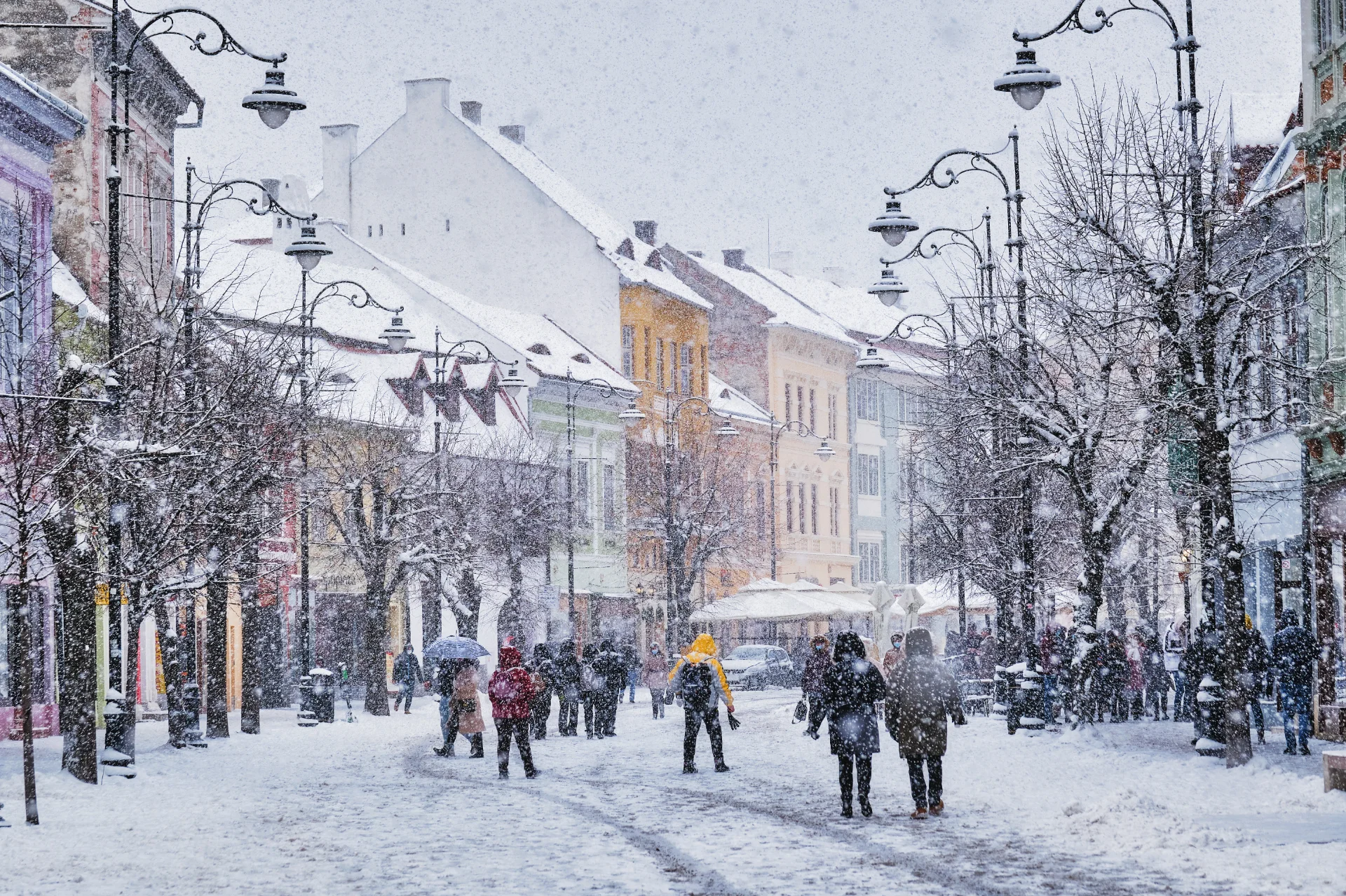 Orașul Sibiu - Destinații România 07 - Strada Nicolae Bălcescu