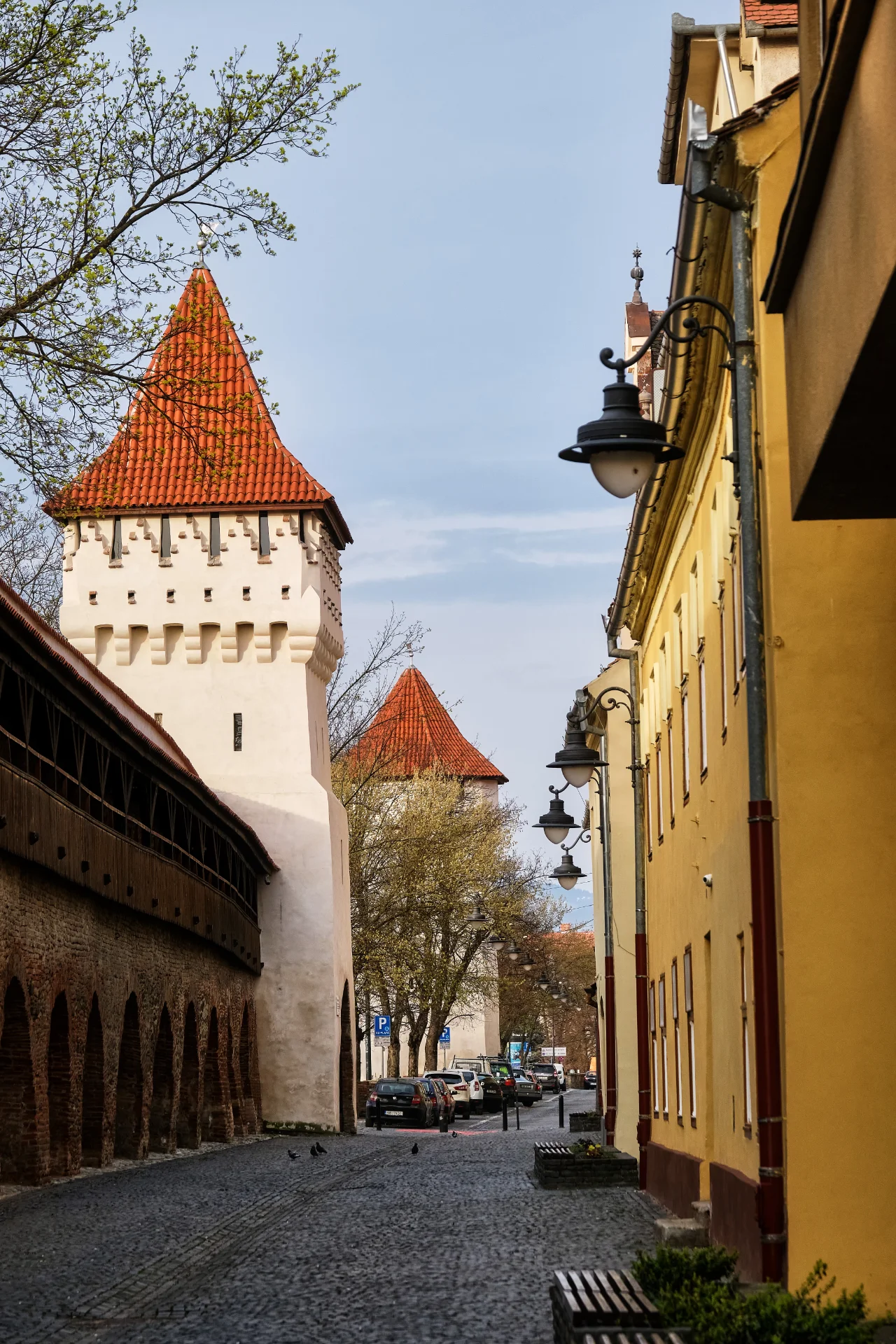 Orașul Sibiu - Destinații România 26 - Strada Cetății