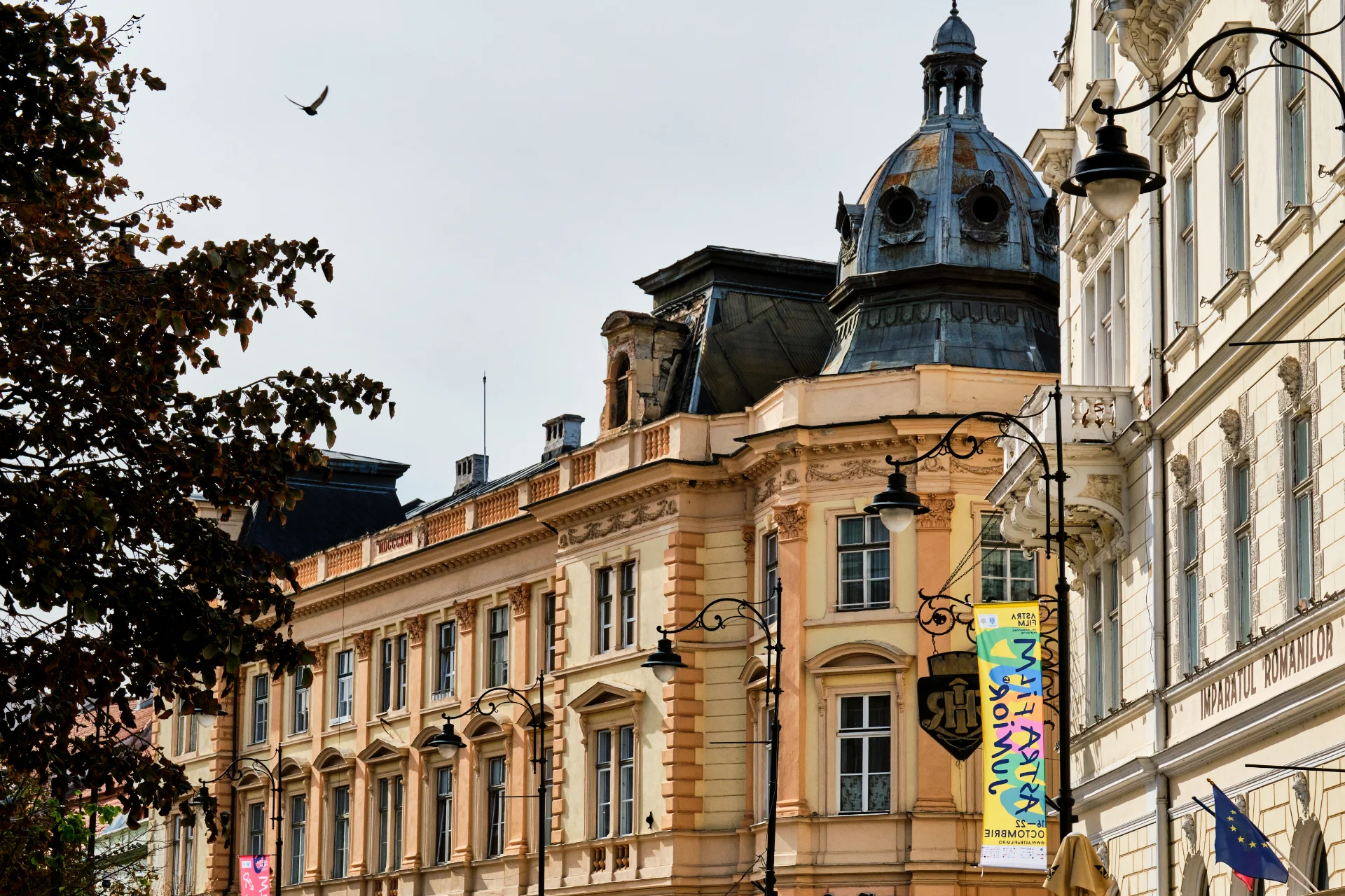 Orașul Sibiu - Destinații România 40 - Strada Nicolae Bălcescu