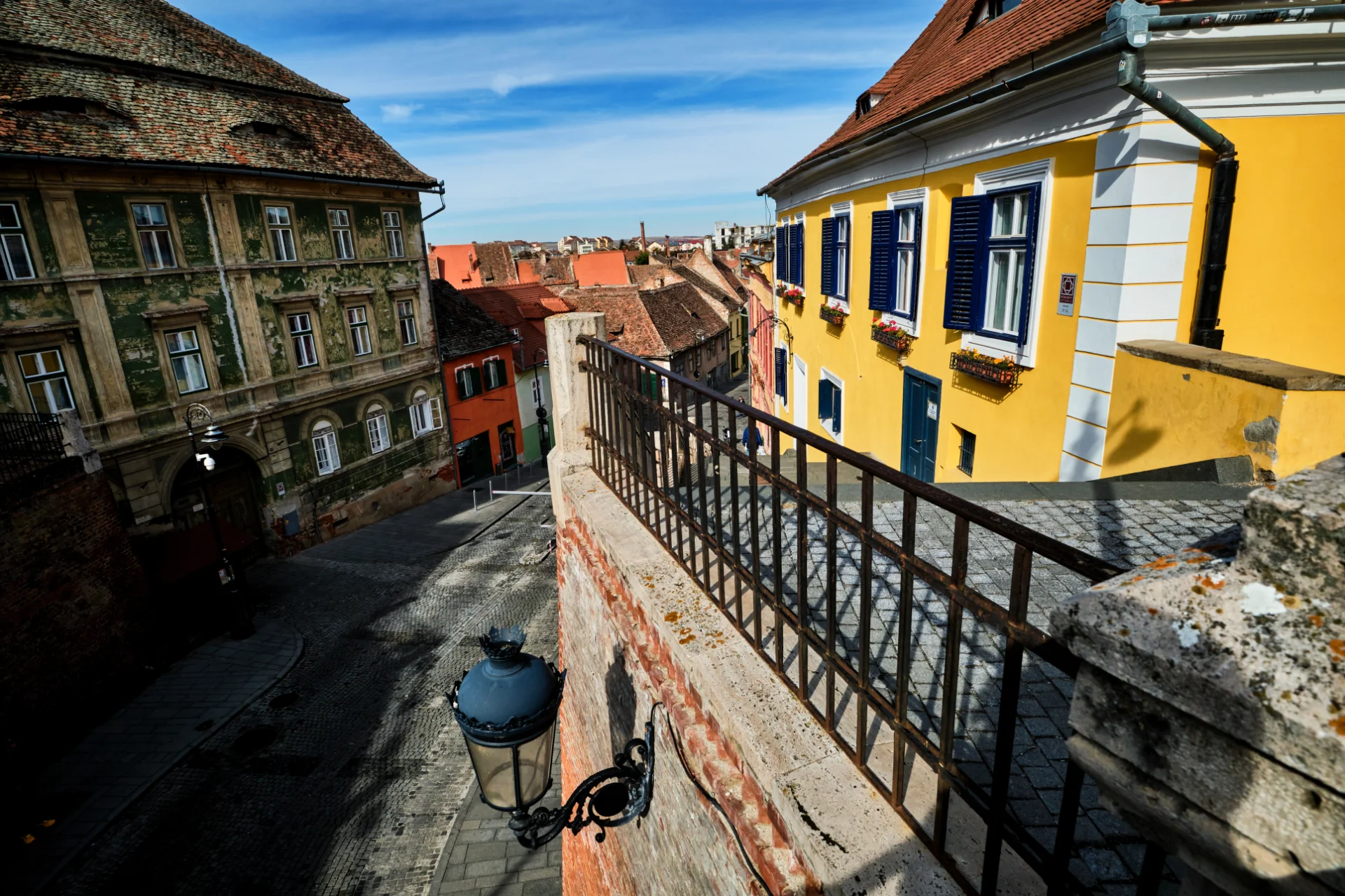 Orașul Sibiu - Destinații România 45 - Strada Ocnei