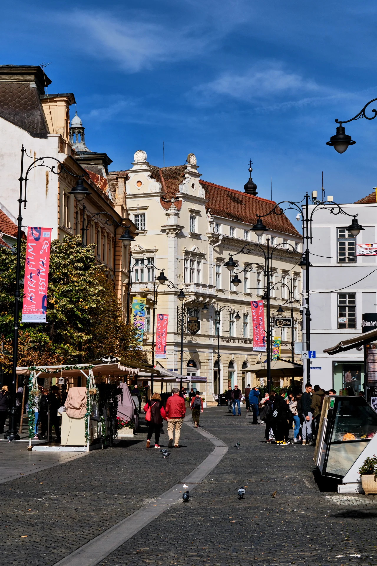 Orașul Sibiu - Destinații România 49 - Strada Nicolae Bălcescu