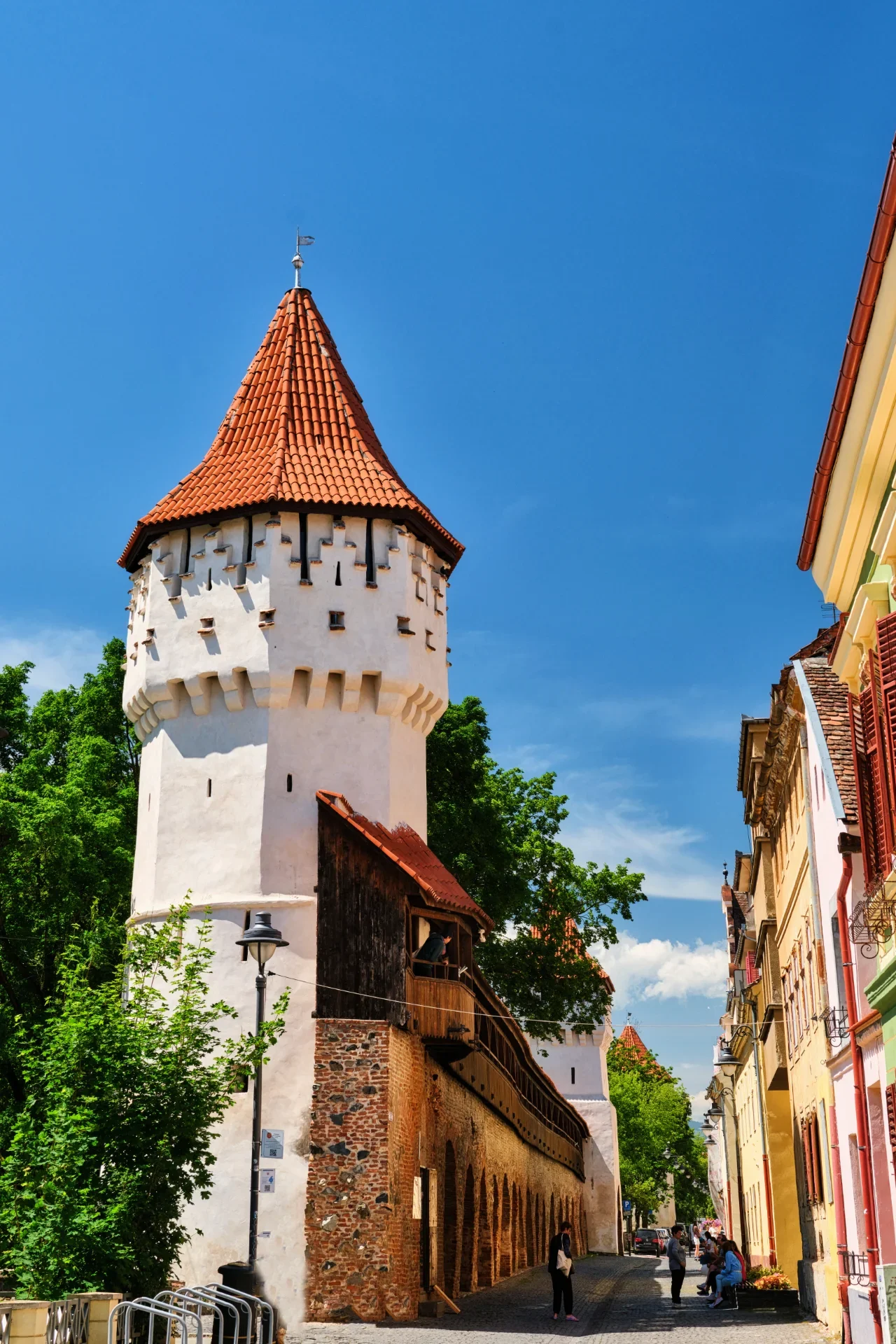 Orașul Sibiu - Destinații România 53 - Strada Cetății