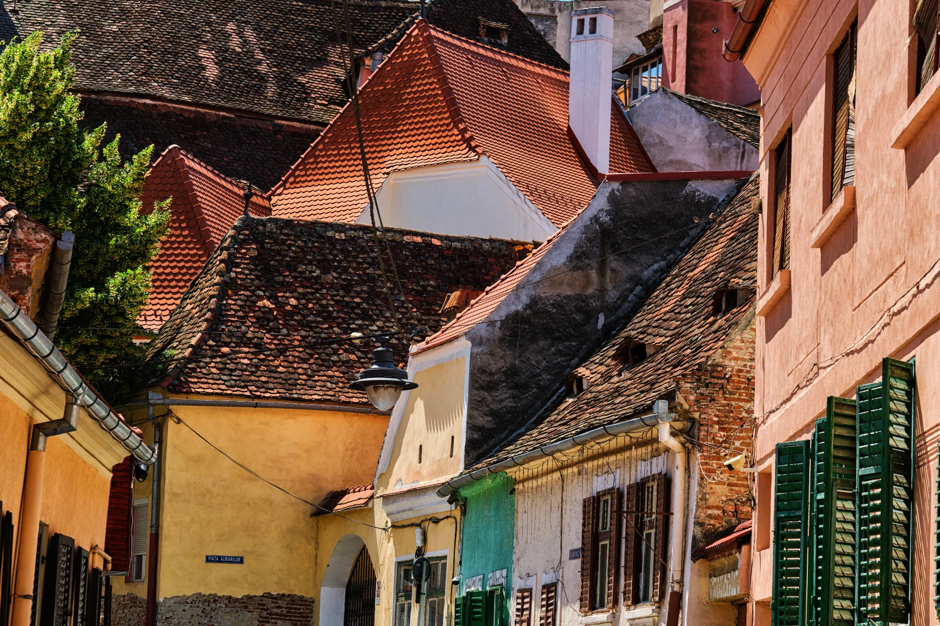 Orașul Sibiu - Destinații România 73 - Arhitectură medievală
