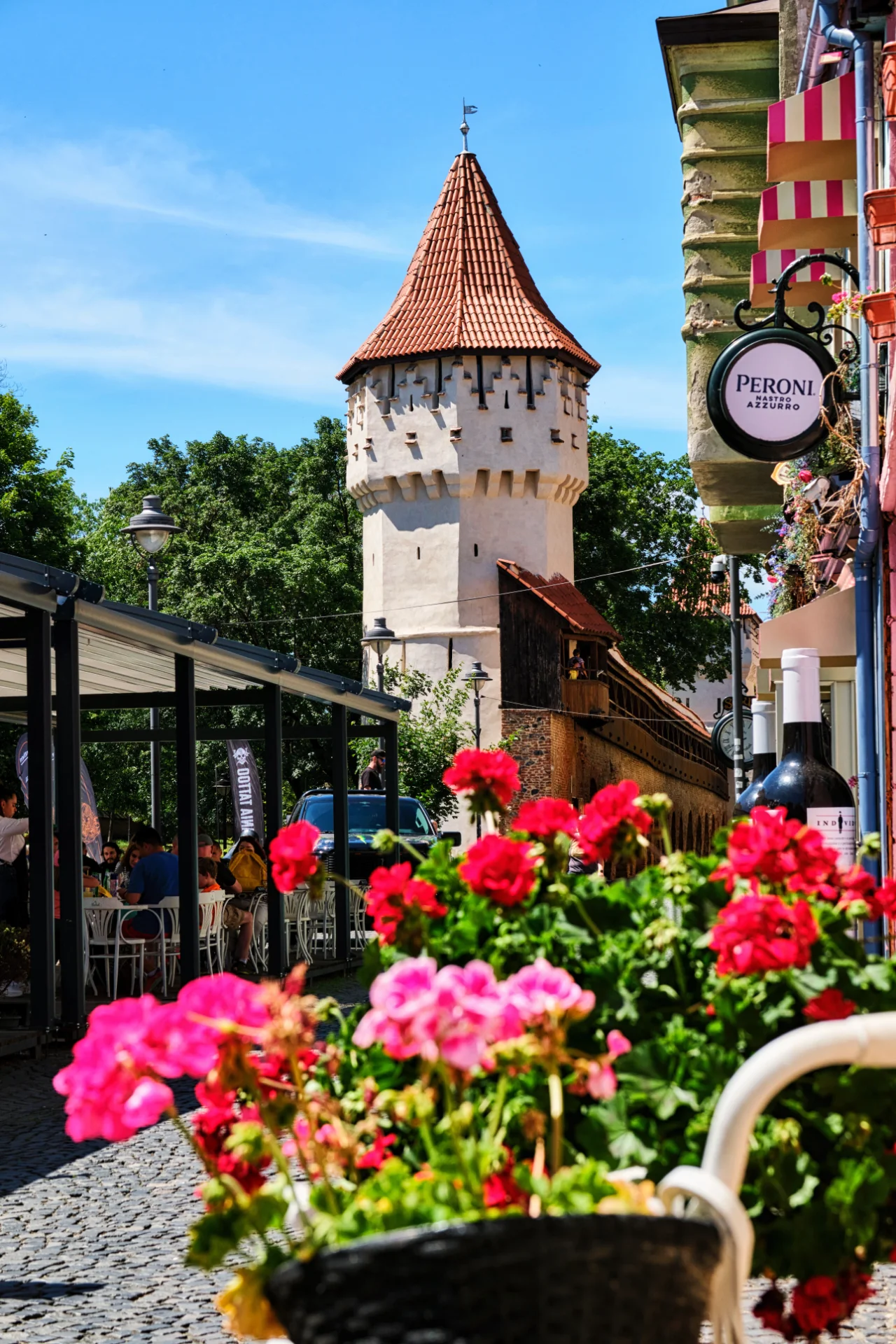 Orașul Sibiu - Destinații România 74 - Strada Cetății