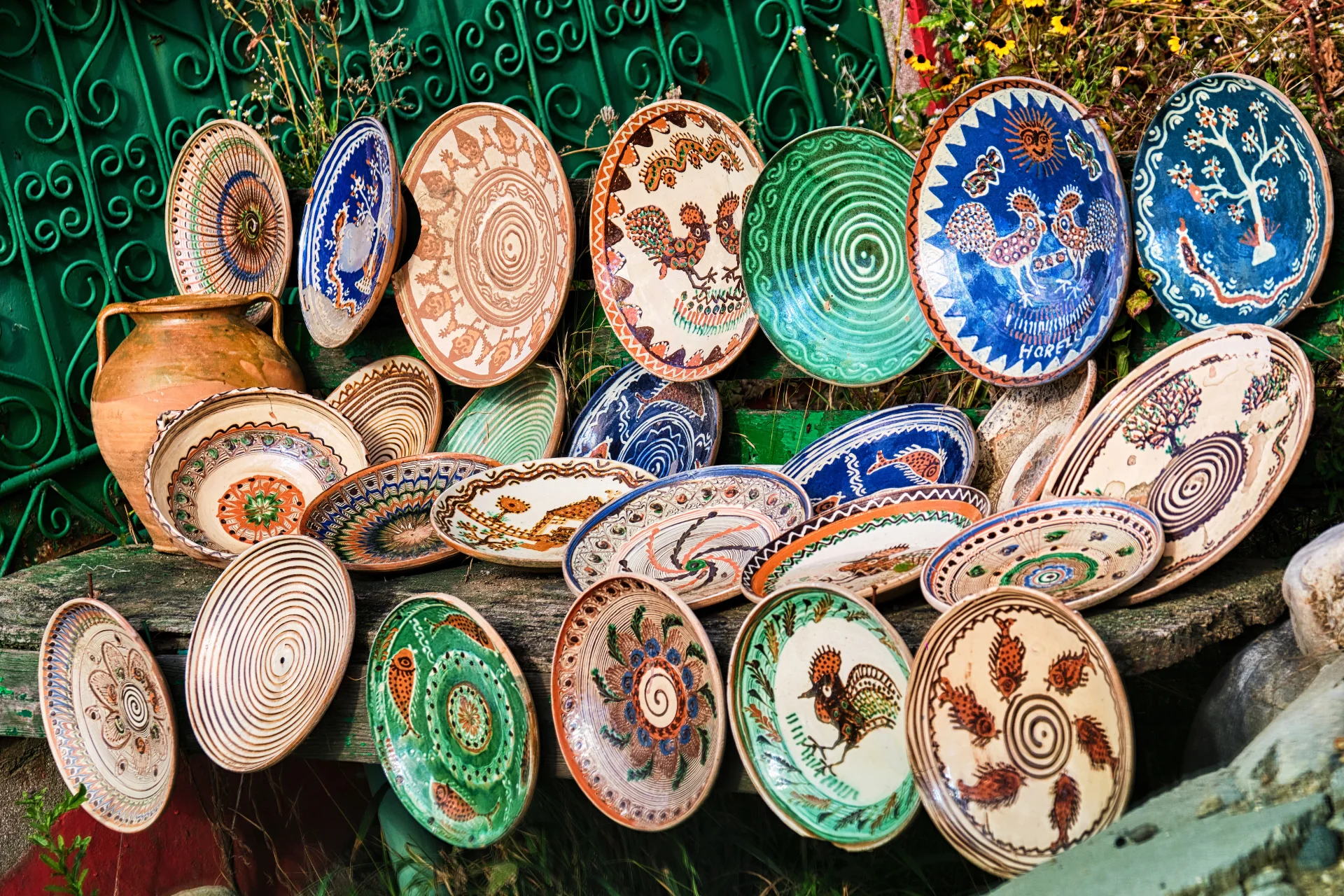 Horezu si Împrejurimile - Destinații România 58 - Ceramica de Horezu în satul Olari