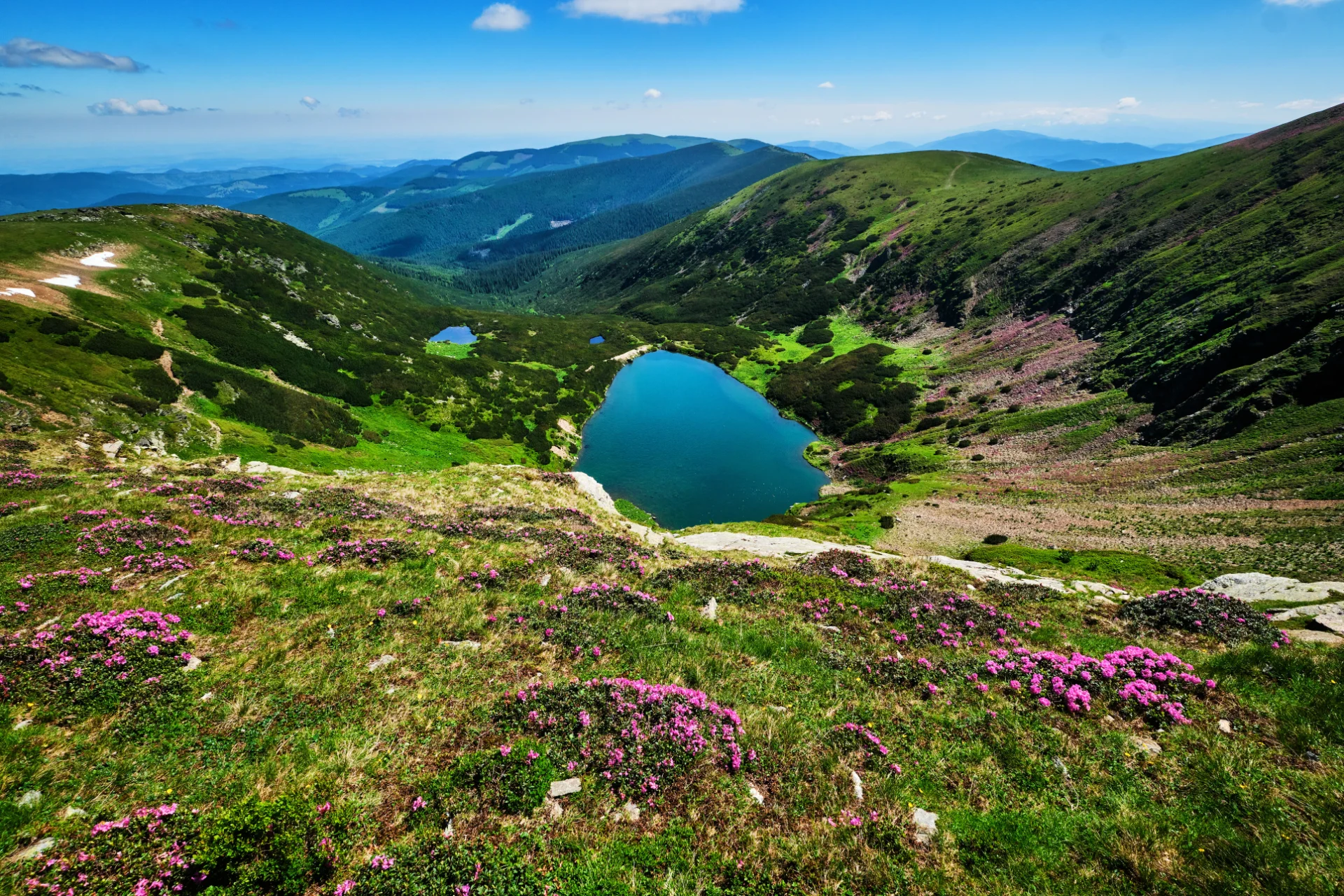 Iezerul Mare - Parcul Natural Cindrel - Destinații România 16