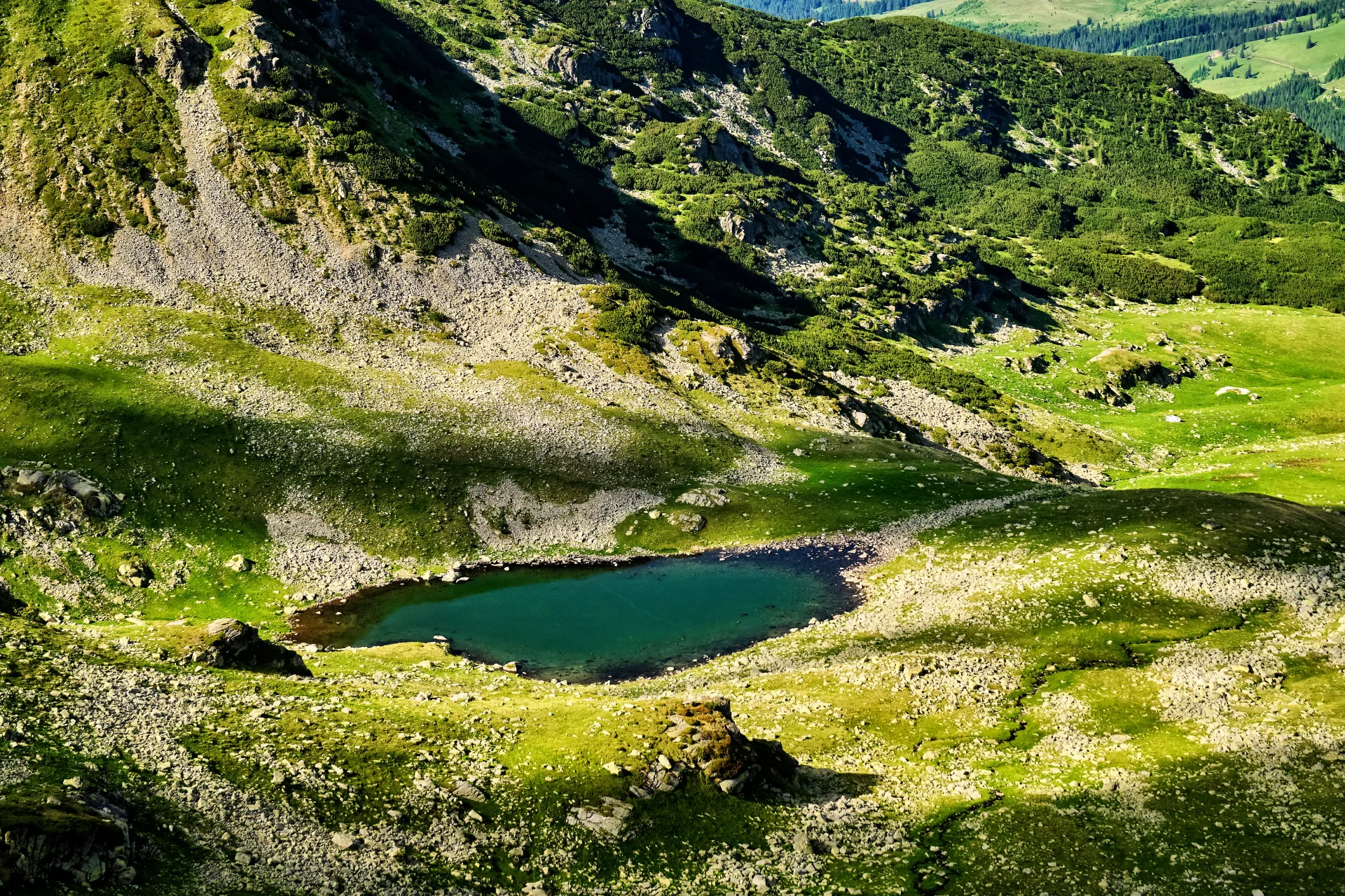 Lacul Zănoaga - Muntii Parâng - Destinații România 040