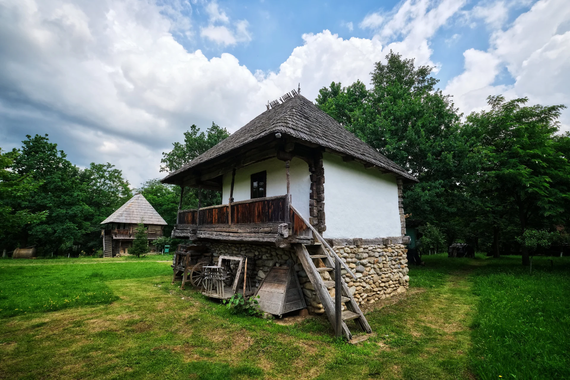 Muzeul Satului Curtișoara - Târgu Jiu Județul Gorj 039
