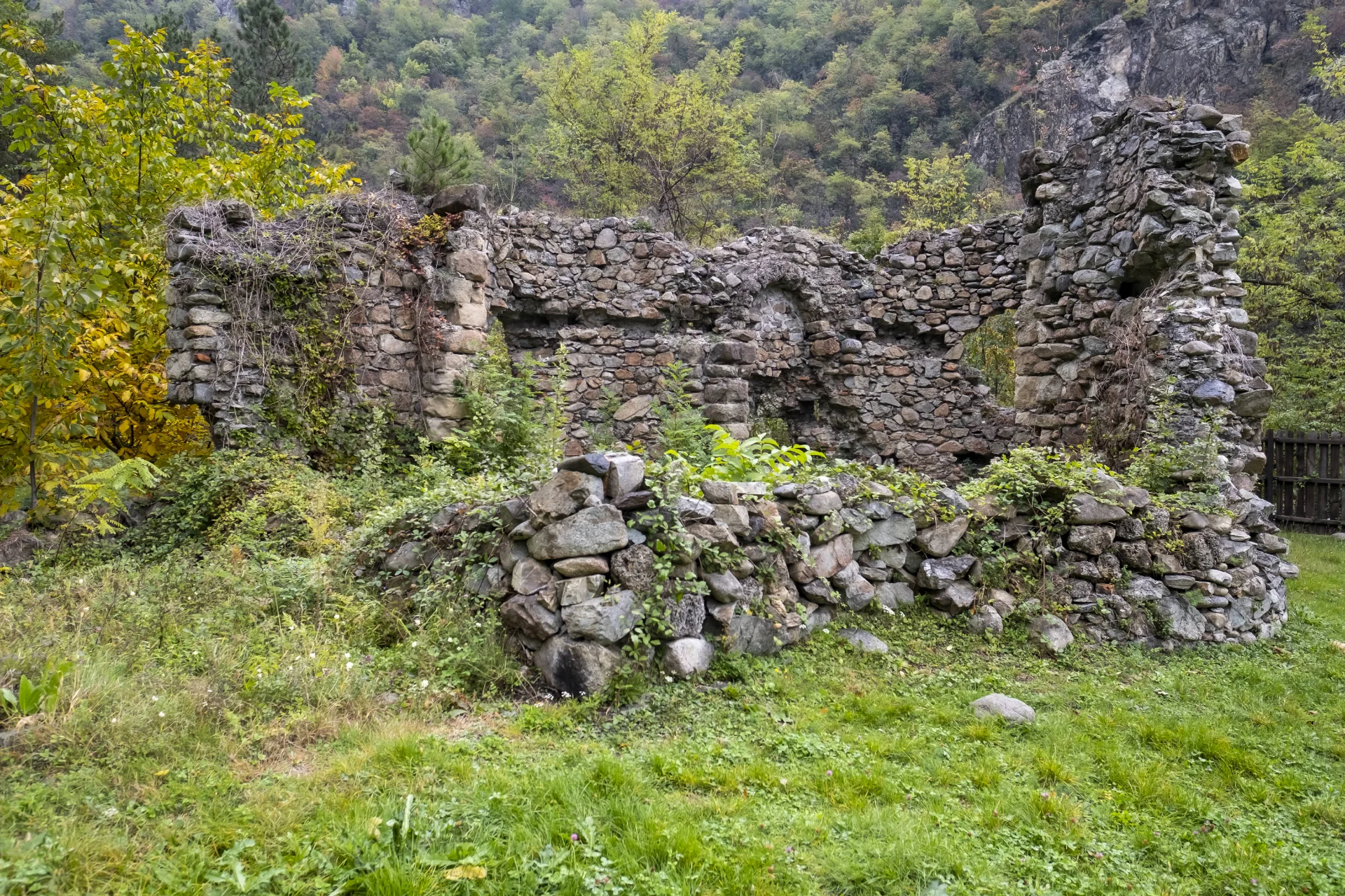 Ruinele Mănăstirii Vișina - Parcul National Defileul Jiului - Destinatii Romania 85